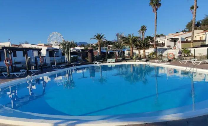 Bungalow Colorado With Garden #4 San Bartolome Bagian luar foto